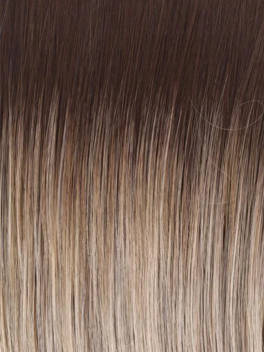 RL19/23SS SHADED BISCUIT | Light Ash Blonde Evenly Blended with Cool Platinum Blonde and Dark Roots