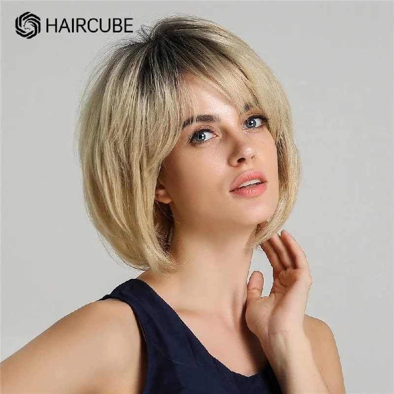 Dark blonde with roots