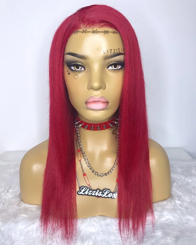 Human - hair colored wig for a natural and luxurious feel Wrath - Lace Front