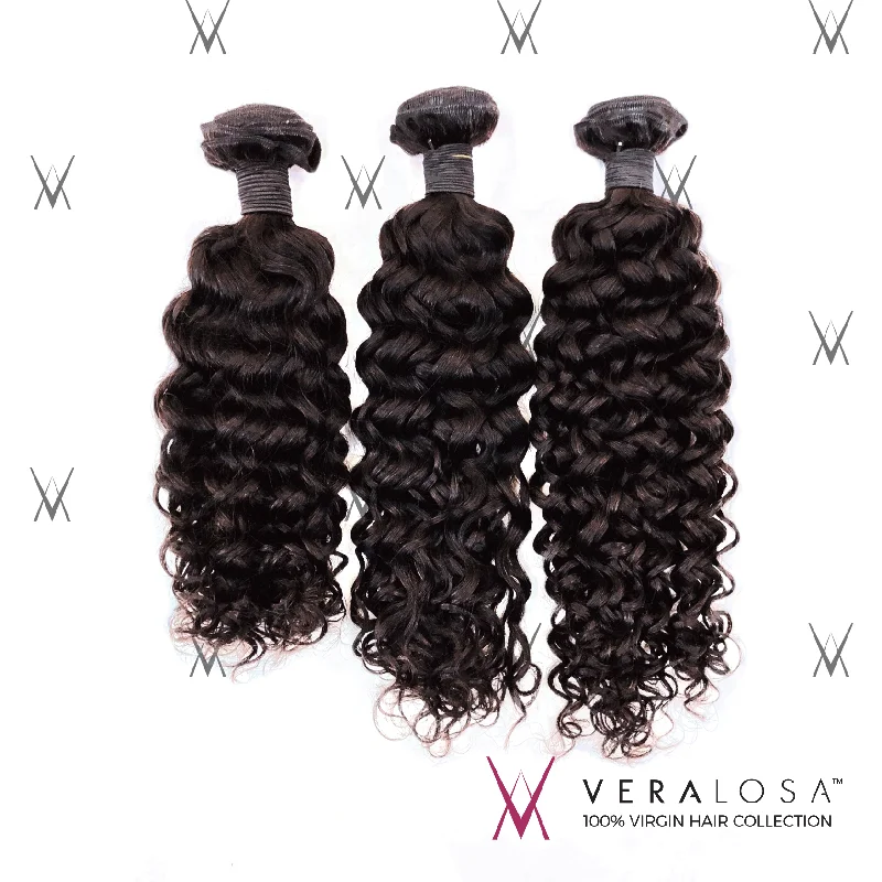 Wavy Wigs for Friend Hangouts​ Vera Losa™ 8A Losa Curl - 3 Bundle Deals