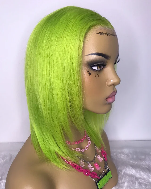Synthetic colored wig with a heat - resistant formula for easy styling Elektra - Lace Front Synthetic colored wig with a heat - resistant formula for easy styling Elektra - Lace Front