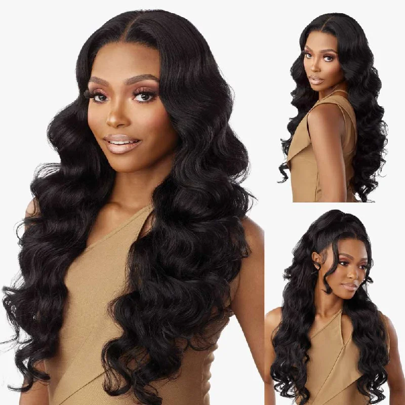 Colored wig with a curly texture for a bold and stylish choice Sensationnel Glueless 360° HD Lace Wig - Butta 360 Unit 5 Colored wig with a curly texture for a bold and stylish choice Sensationnel Glueless 360° HD Lace Wig - Butta 360 Unit 5