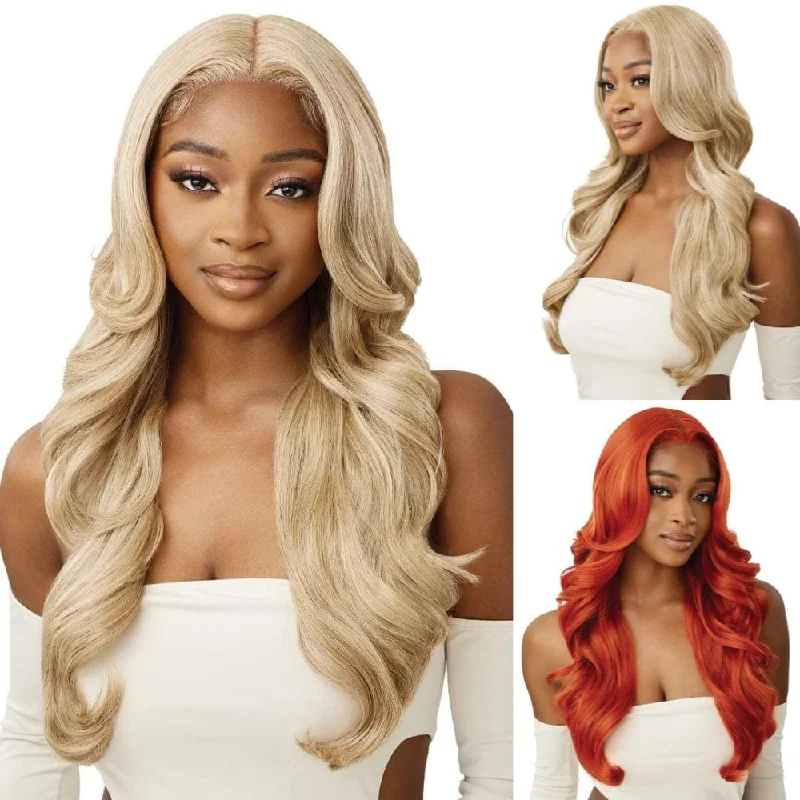 Human - hair colored wig for a natural and luxurious feel Outre Synthetic Glueless HD Lace Front Wig - Irena Human - hair colored wig for a natural and luxurious feel Outre Synthetic Glueless HD Lace Front Wig - Irena