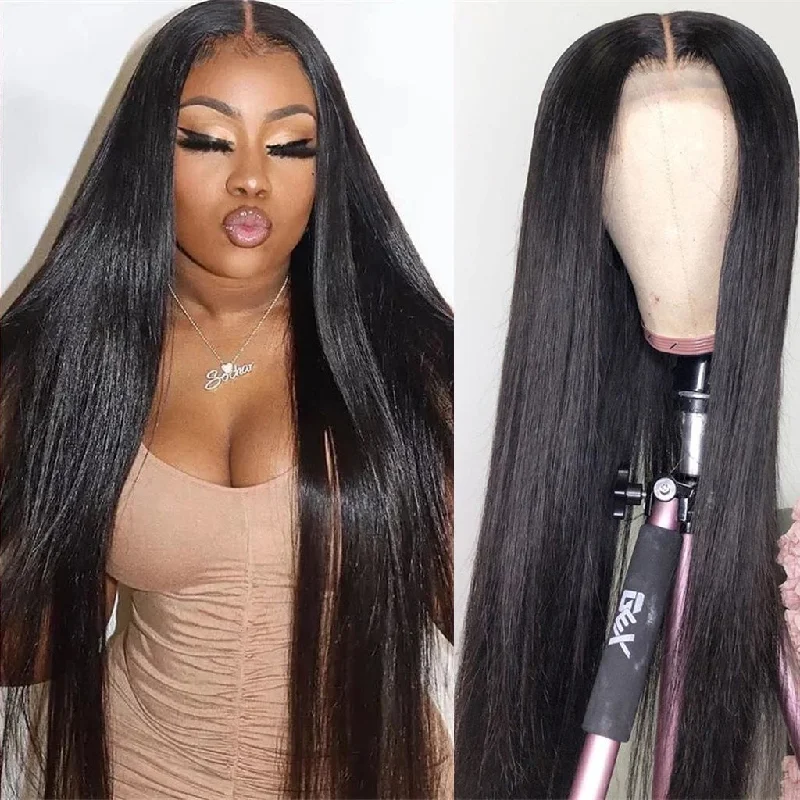 Straight wig with a lace front for a seamless hairline ULit Brazilian Straight 4x4 Closure Wig 5x5 6x6 Lace Closure Wigs Straight wig with a lace front for a seamless hairline ULit Brazilian Straight 4x4 Closure Wig 5x5 6x6 Lace Closure Wigs
