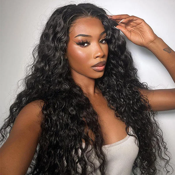 Colored wig in a vibrant pink color for a bold and eye - catching look Ishow Pre Cut Lace Ready To Wear Wigs Water Wave 13x4 Lace Frontal Wig 100% Human Hair Natural Hairline Colored wig in a vibrant pink color for a bold and eye - catching look Ishow Pre Cut Lace Ready To Wear Wigs Water Wave 13x4 Lace Frontal Wig 100% Human Hair Natural Hairline