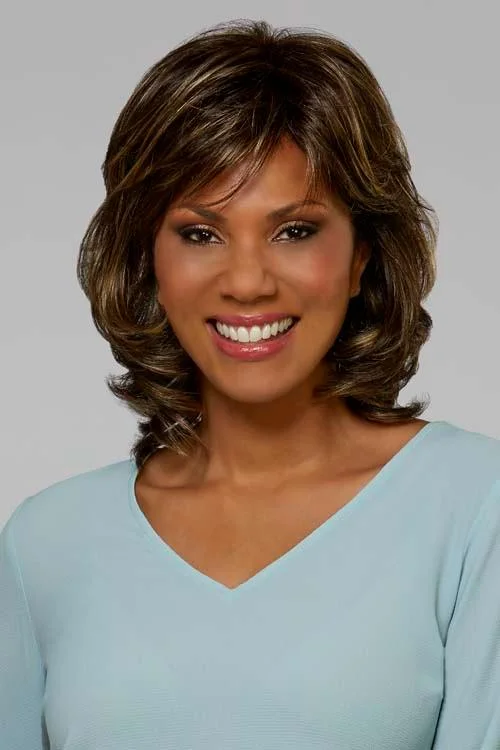 Wavy Wigs with UV - Resistant Properties (for Outdoor Use) Danielle Wig by Henry Margu | Synthetic (Hand Tied) | Clearance Sale Wavy Wigs with UV - Resistant Properties (for Outdoor Use) Danielle Wig by Henry Margu | Synthetic (Hand Tied) | Clearance Sale