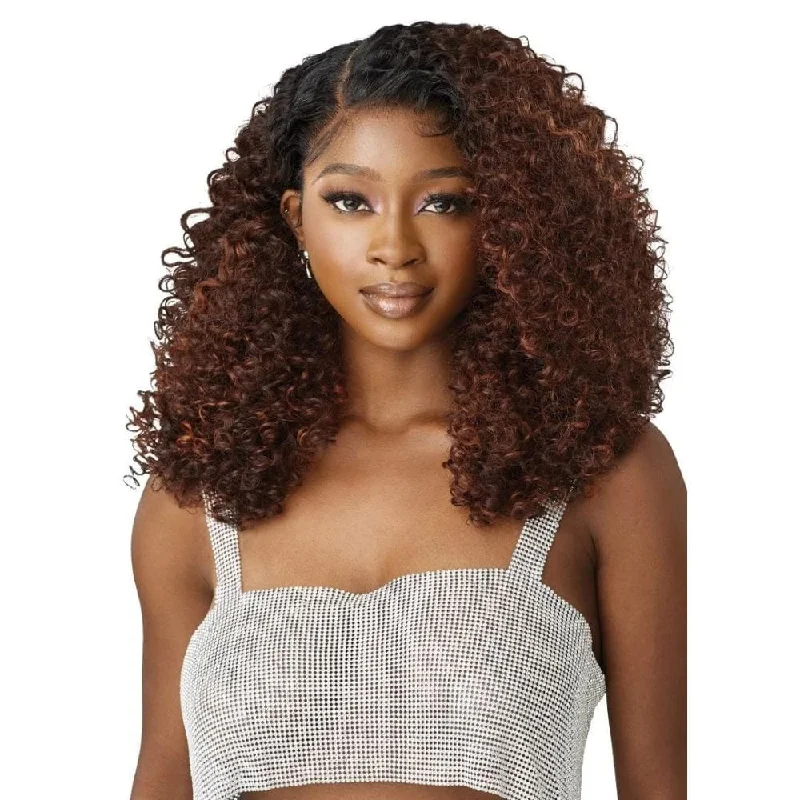 Colored wig with a wispy fringe for a soft and feminine look Outre Melted Hairline Swirlista Lace Front Wig - Swirl 103 Colored wig with a wispy fringe for a soft and feminine look Outre Melted Hairline Swirlista Lace Front Wig - Swirl 103