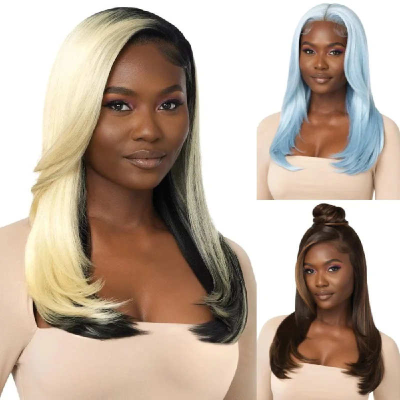 Colored wig with a pre - plucked hairline for a more natural look Outre Perfect Hairline 13x6 Lace Frontal Wig - Kaliya Colored wig with a pre - plucked hairline for a more natural look Outre Perfect Hairline 13x6 Lace Frontal Wig - Kaliya
