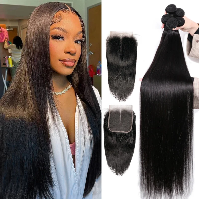 Brown straight wig for a warm and natural tone HJ Weave Beauty 7A Brazilian Virgin Hair Straight Bundle Deal Brown straight wig for a warm and natural tone HJ Weave Beauty 7A Brazilian Virgin Hair Straight Bundle Deal