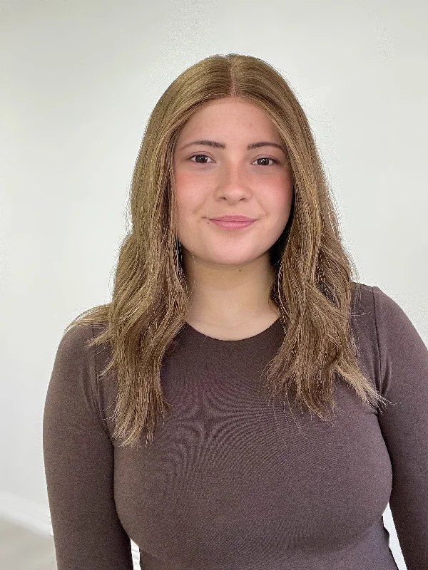 Straight Bob Wigs for a Sleek Look Highline Lace Top Wig, "Medium Brown with Caramel Highlights" (R2579) Straight Bob Wigs for a Sleek Look Highline Lace Top Wig, "Medium Brown with Caramel Highlights" (R2579)