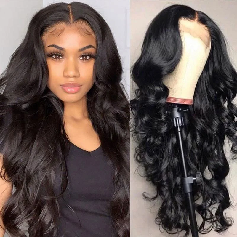  Brittany | Diamond Fake Scalp 13X4 Lace Front Wig | Body Wave
