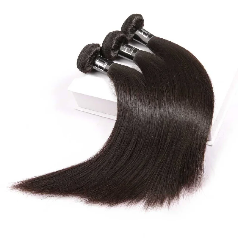 Straight wig made from Remy hair for high - quality texture HJ Weave Beauty 8A Brazilian Virgin Hair Straight Bundle Deal Straight wig made from Remy hair for high - quality texture HJ Weave Beauty 8A Brazilian Virgin Hair Straight Bundle Deal