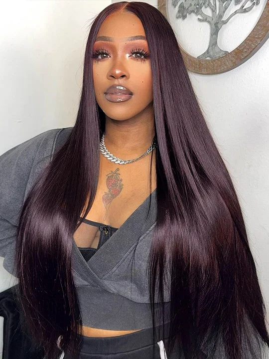 Colored wig with a red - orange hue for a warm and energetic look Kisslove Black Cherry Layered Straight Hair Glueless Invisi-Drawstring 360 Lace Wig Dark Burgundy Hair Colored wig with a red - orange hue for a warm and energetic look Kisslove Black Cherry Layered Straight Hair Glueless Invisi-Drawstring 360 Lace Wig Dark Burgundy Hair
