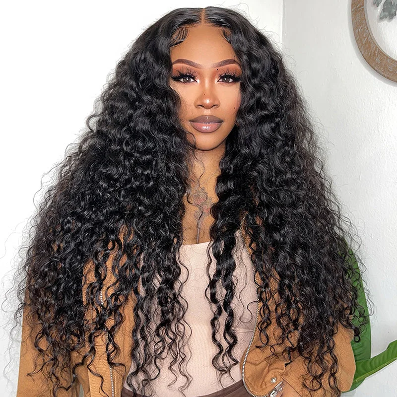 Colored wig with a side - part for a more flattering appearance [Salon Quality] Loose Deep Wave Ready To Wear Custom Wig Glueless Human Hair Wigs Beginner Friendly With Invisible Knots