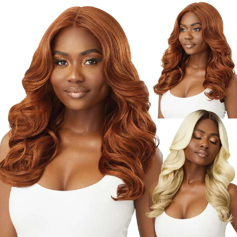 Colored wig with a pre - plucked hairline for a more natural look Outre EveryWear Synthetic HD Lace Front Wig - Every 42 Colored wig with a pre - plucked hairline for a more natural look Outre EveryWear Synthetic HD Lace Front Wig - Every 42