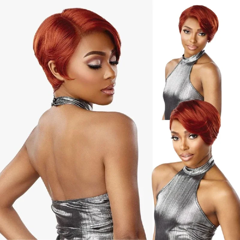 Human - hair colored wig for a natural and luxurious feel Sensationnel Shear Muse Texturized Lace Front Wig - Noura Human - hair colored wig for a natural and luxurious feel Sensationnel Shear Muse Texturized Lace Front Wig - Noura