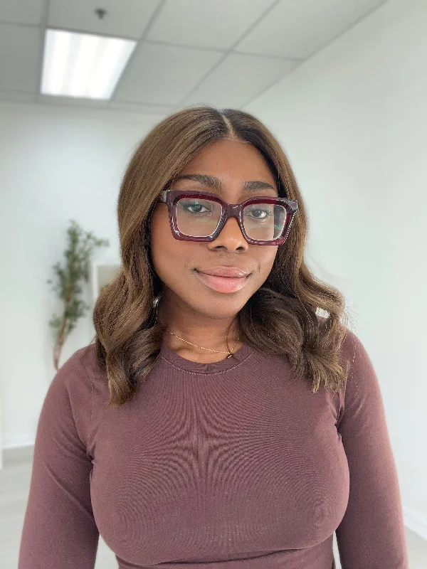 Human Hair Bob Wigs for a Natural Look​ Bijoux Lace Top Wig, "Faye Luxe" (R2548)