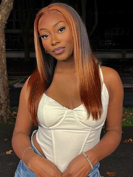 Human - hair colored wig for a natural and luxurious feel Kisslove Zip & Go Magic Lace Highlight Wig 13x4/ 6x4.5 Replaceable Lace Front Wig Bone Straight Human Hair Wigs Human - hair colored wig for a natural and luxurious feel Kisslove Zip & Go Magic Lace Highlight Wig 13x4/ 6x4.5 Replaceable Lace Front Wig Bone Straight Human Hair Wigs