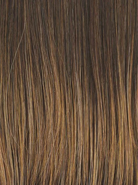 RL8/29 HAZELNUT | Warm Medium Brown Evenly Blended with Ginger Blonde
