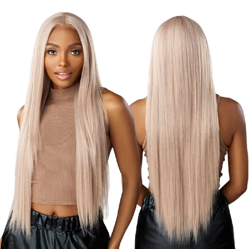 Human - hair colored wig for a natural and luxurious feel Sensationnel Shear Muse Gold Krush Lace Parting Wig - Jaiyana Human - hair colored wig for a natural and luxurious feel Sensationnel Shear Muse Gold Krush Lace Parting Wig - Jaiyana