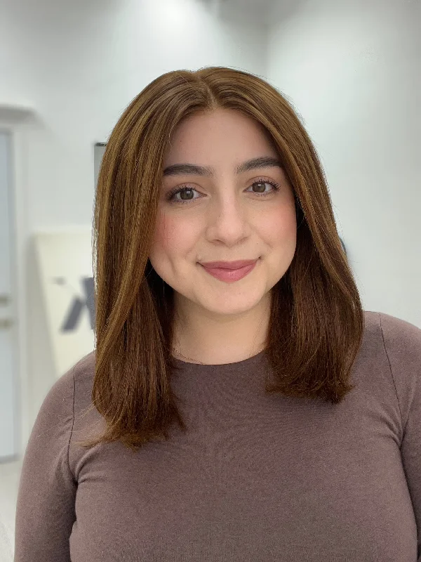 Bob Wigs in Red Hues Hairalicious Extra Thin Hairline Collection Lace Top Wig, "Style 239 Copper Brown" (R2677) Bob Wigs in Red Hues Hairalicious Extra Thin Hairline Collection Lace Top Wig, "Style 239 Copper Brown" (R2677)