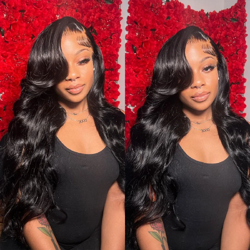 Wavy Wigs for African - American Women 13x6 Skin Melt Lace Front Body Wave Human Hair Wig Wavy Wigs for African - American Women 13x6 Skin Melt Lace Front Body Wave Human Hair Wig