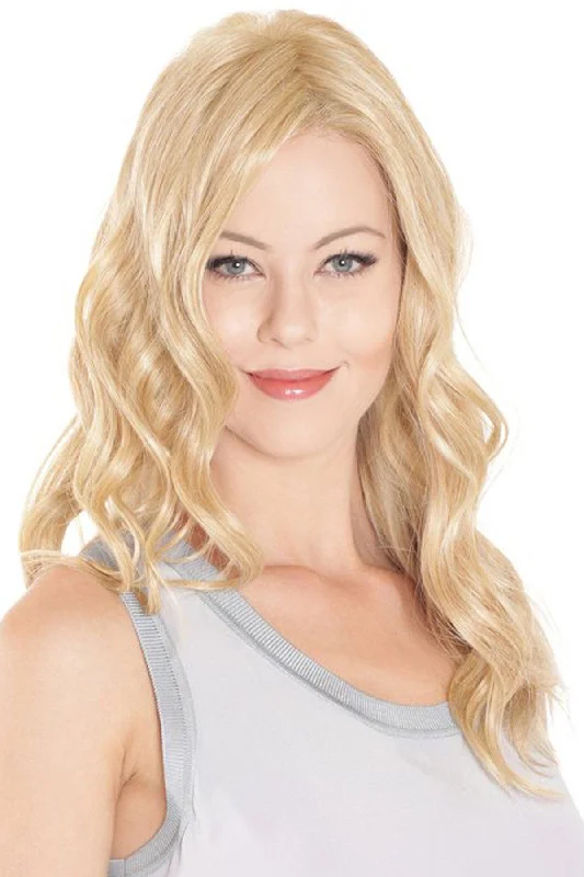 Wavy Wigs for Oval - Shaped Faces Belle Tress Toppers - Lace Front Mono Top Wave 18" (#7007) Wavy Wigs for Oval - Shaped Faces Belle Tress Toppers - Lace Front Mono Top Wave 18" (#7007)