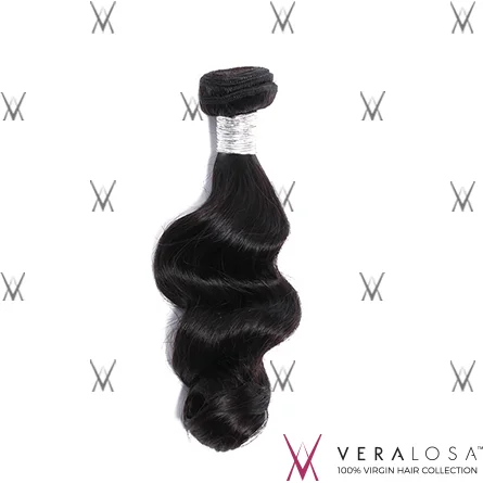 Wavy Wigs in Gray - Silver for a Sophisticated Appearance​ Vera Losa™ 8A Loose Wave - 100% Brazilian Virgin Hair