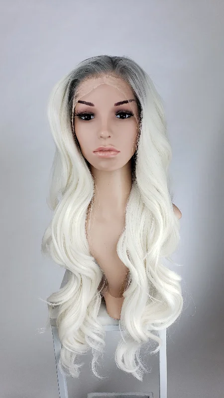 Wavy Wigs in Pastel Pink for a Feminine Touch Sana Ghostly Duet - Natural Plus Series Wavy Wigs in Pastel Pink for a Feminine Touch Sana Ghostly Duet - Natural Plus Series