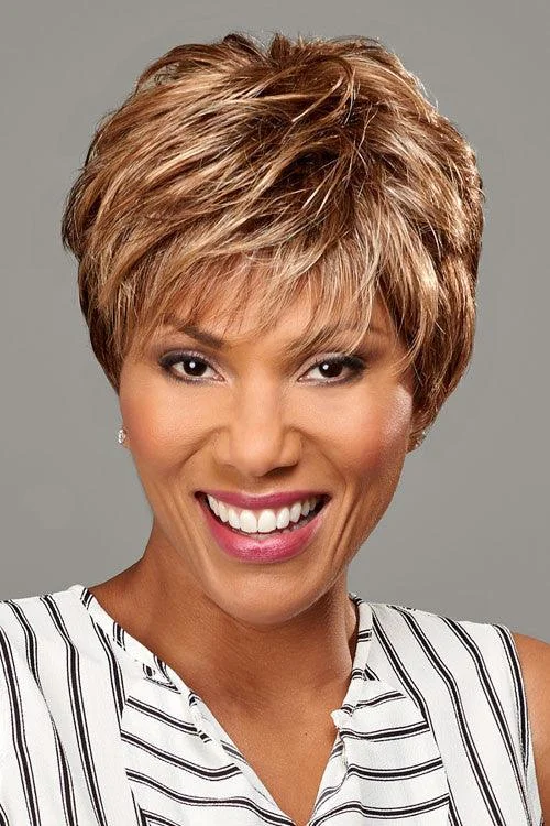 Loose Wavy Wigs for a Natural Beachy Look​ Faith Petite Wig by Henry Margu | Synthetic (Monofilament Crown)