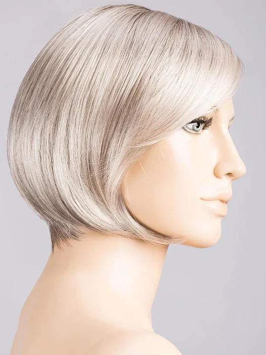 SILVER-BLONDE-ROOTED