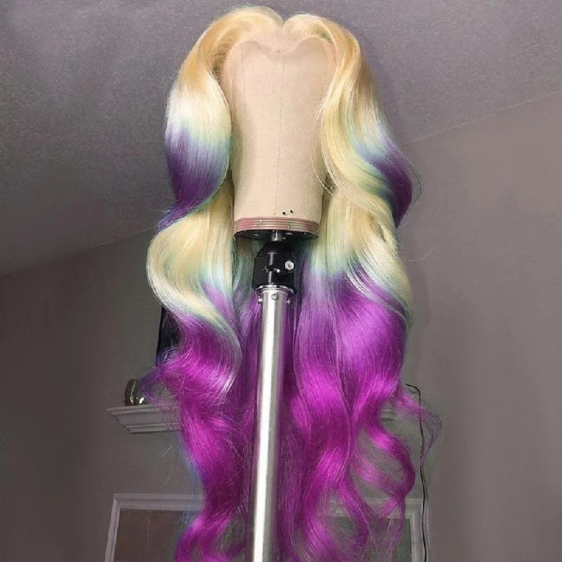 Blonde to Light Purple