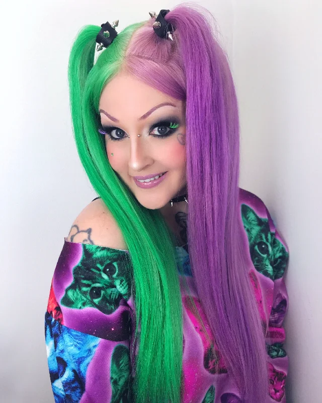 Colored wig with a silk - base cap for a comfortable and smooth feel Miss Joker - Fake Scalp Silk Top Colored wig with a silk - base cap for a comfortable and smooth feel Miss Joker - Fake Scalp Silk Top