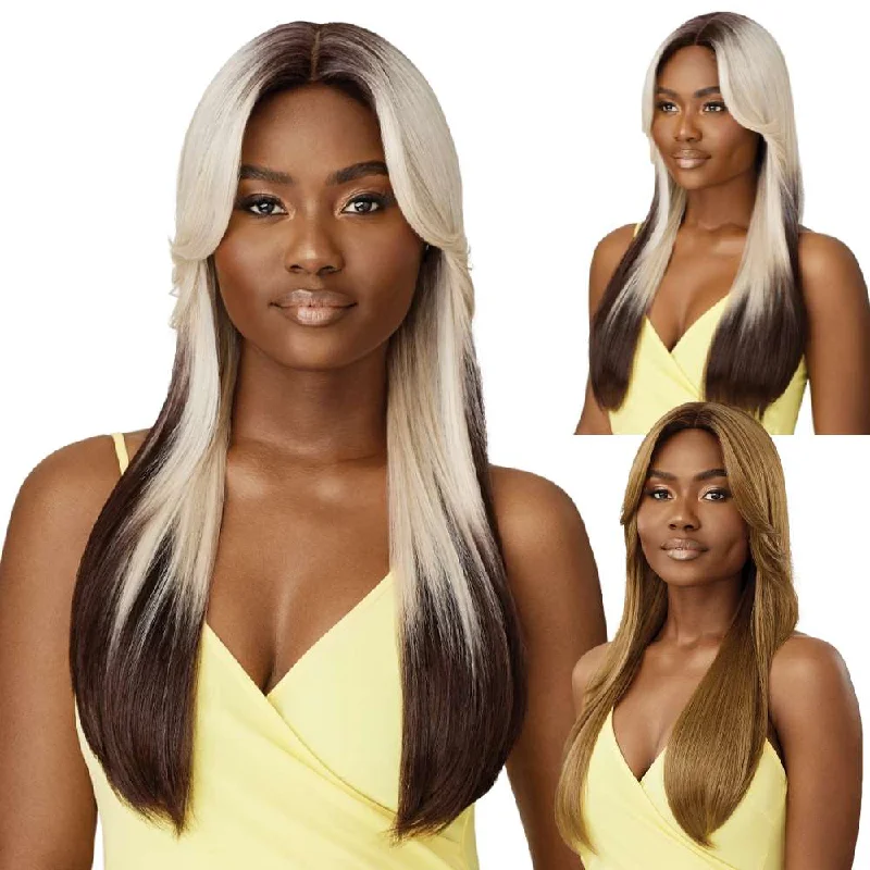 Colored wig with a red - orange hue for a warm and energetic look Outre The Daily Synthetic Lace Part Wig - Laniece Colored wig with a red - orange hue for a warm and energetic look Outre The Daily Synthetic Lace Part Wig - Laniece