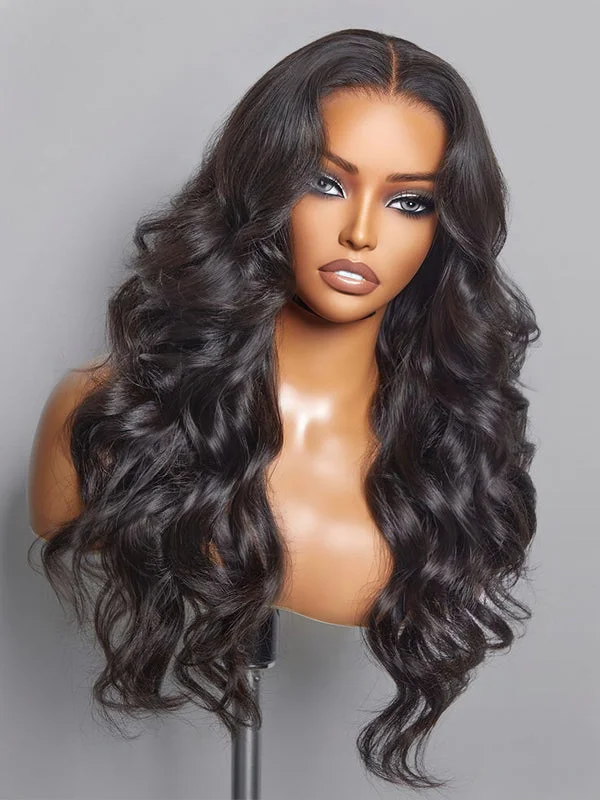 Colored wig with a purple - violet shade for a regal and elegant look Wavymy Skin Lace M-Cap 9x6 Loose Wave Layered Cut HD Lace Wear Go Wigs Pre-bleached Wigs 180% Density Colored wig with a purple - violet shade for a regal and elegant look Wavymy Skin Lace M-Cap 9x6 Loose Wave Layered Cut HD Lace Wear Go Wigs Pre-bleached Wigs 180% Density