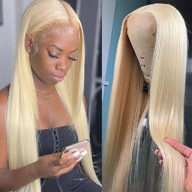Human hair straight wig for a natural look 613 Blonde 40inch Long Wig 4×4/13x4 Transparent Lace Front Human Hair Wigs 150% Density Human hair straight wig for a natural look 613 Blonde 40inch Long Wig 4×4/13x4 Transparent Lace Front Human Hair Wigs 150% Density