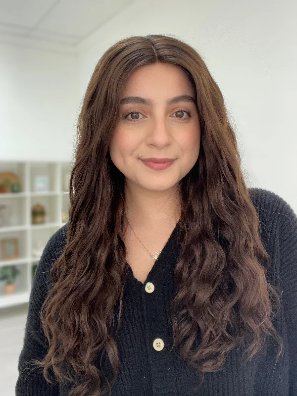 Bob Wigs in Gray Tones for Mature Styles Eurostyles Wavy Silk Top, Lace Front Wig, "Chocolate Brown" (R2521) Bob Wigs in Gray Tones for Mature Styles Eurostyles Wavy Silk Top, Lace Front Wig, "Chocolate Brown" (R2521)