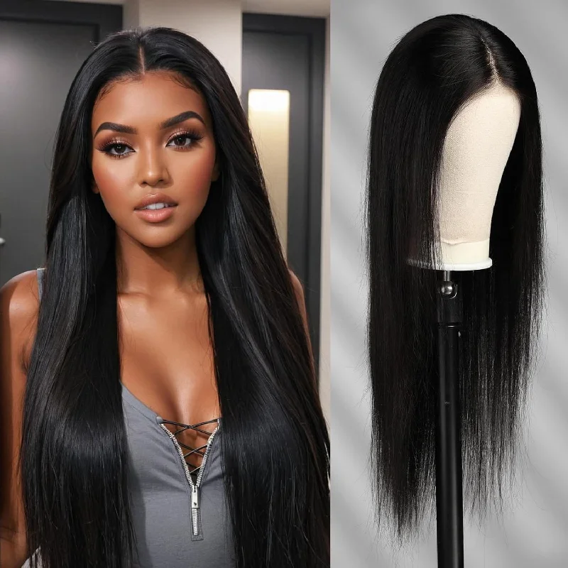 Straight wig made from Remy hair for high - quality texture HAIRCUBE 9x6 Straight HD Lace Wig - Remy Human Hair with Free Parting Straight wig made from Remy hair for high - quality texture HAIRCUBE 9x6 Straight HD Lace Wig - Remy Human Hair with Free Parting