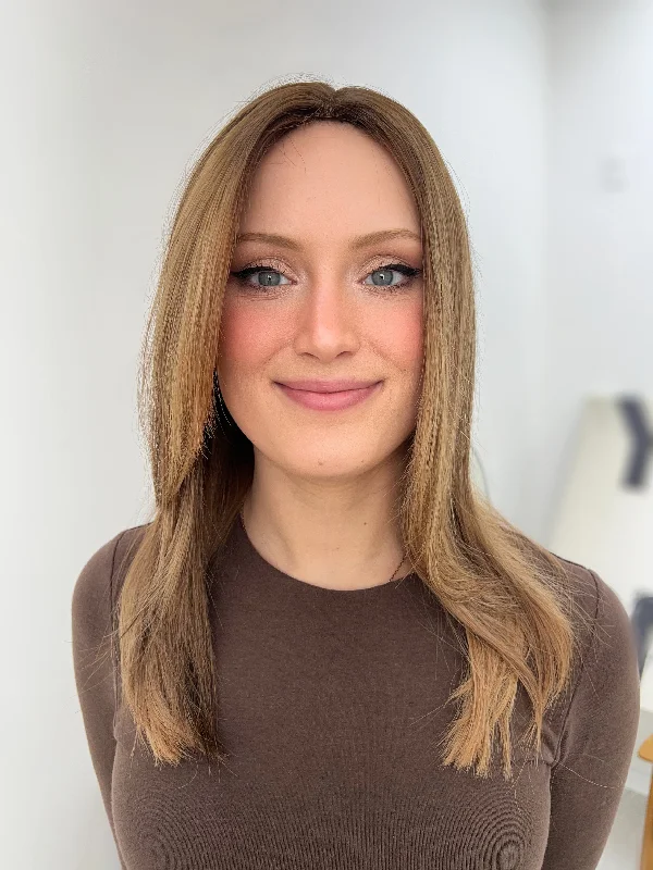 Synthetic Bob Wigs for Budget - Conscious Shoppers Lusta Silk Top Wig, "Soft Brunette Balayage" (R2604) Synthetic Bob Wigs for Budget - Conscious Shoppers Lusta Silk Top Wig, "Soft Brunette Balayage" (R2604)