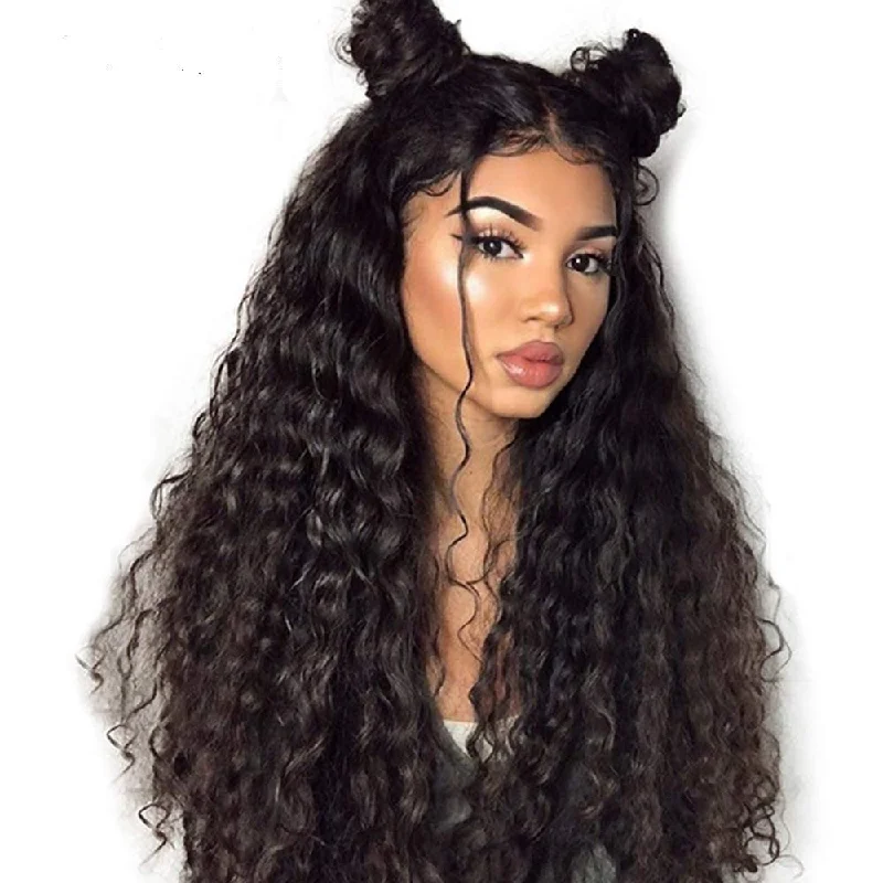 Lace wig with a 200 - density for a full and thick appearance360 Standard Lace Frontal Wig Deep Curly Wave Virgin Brazilian Hair Lace wig with a 200 - density for a full and thick appearance360 Standard Lace Frontal Wig Deep Curly Wave Virgin Brazilian Hair