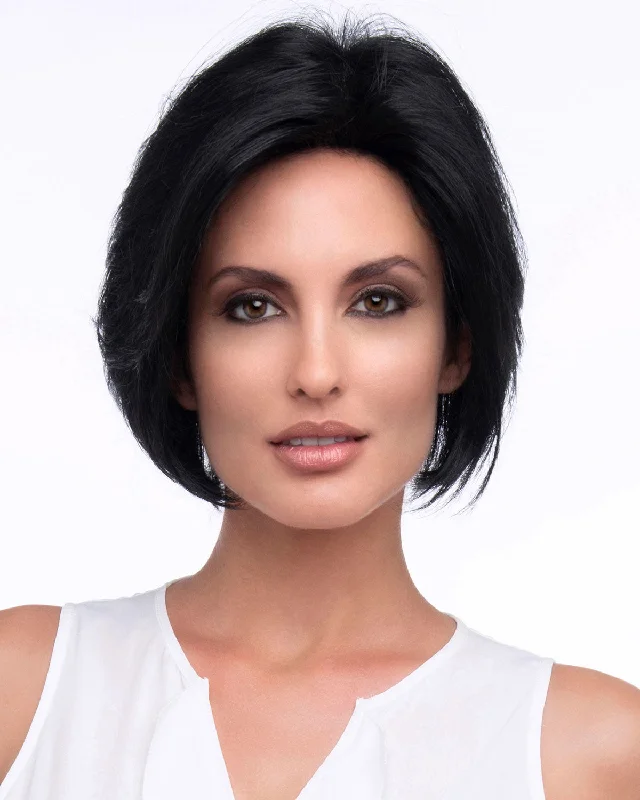 Peruvian - human - hair wig with a soft and manageable feelAbbey | Monofilament Human Hair Blend Wig by Envy