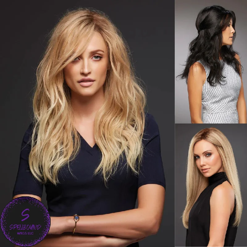 Human - hair wig with a pre - plucked hairline for a more natural lookBlake (Petite, Average, Large) - Human Hair Wigs Collection by Jon Renau