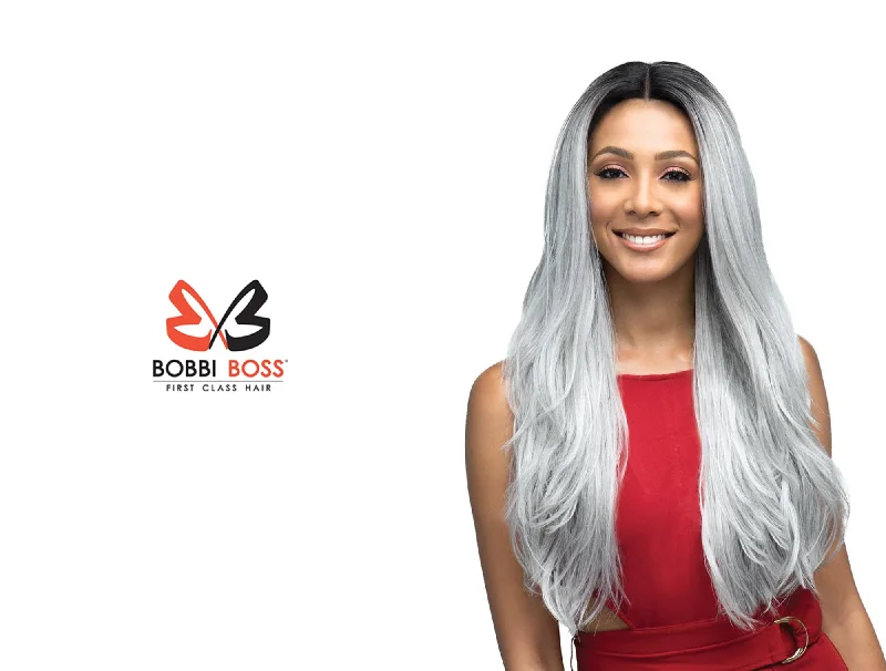Lace wig with a silk - base cap for a comfortable and smooth feelBOBBI BOSS LACE FRONT WIG - MLF329 DARYNA Lace wig with a silk - base cap for a comfortable and smooth feelBOBBI BOSS LACE FRONT WIG - MLF329 DARYNA