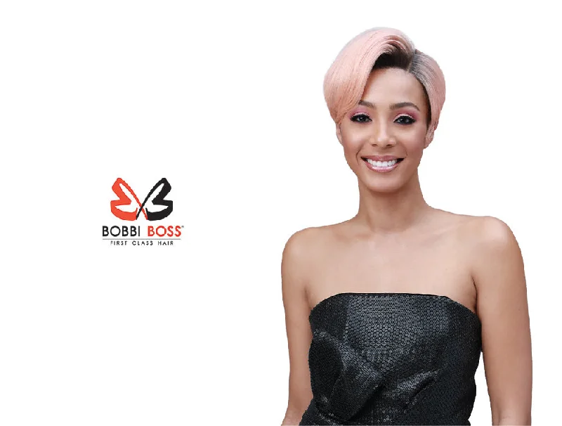 Lace wig with a 200 - density for a full and thick appearanceBOBBI BOSS LACE FRONT WIG - MLF410 LILLIANA