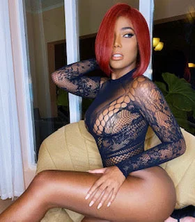 Colored wig with a red - orange hue for a warm and energetic lookCranberry Crush Bob Lace Front Wig Colored wig with a red - orange hue for a warm and energetic lookCranberry Crush Bob Lace Front Wig