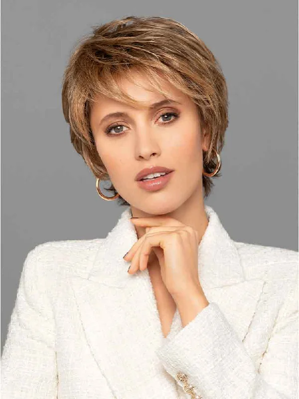 Human - hair wig with a curly texture for a bold and stylish choiceDuo Ophelia wig - Gisela Mayer