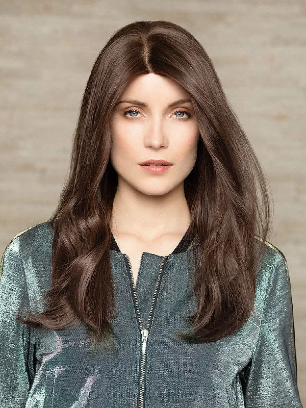 Indian - human - hair wig with a natural - looking shineExclusiv Light Mono Human Hair wig - Gisela Mayer