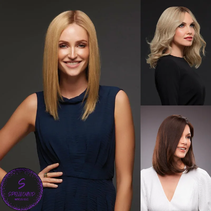 Human - hair wig with a wavy texture for a beachy and relaxed lookGwyneth - Human Hair Wigs Collection by Jon Renau