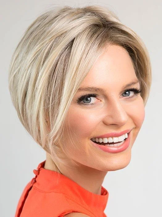 Bob wig with a balayage effect for a natural - looking color transitionIGNITE | SYNTHETIC (BASIC CAP) MY011 Bob wig with a balayage effect for a natural - looking color transitionIGNITE | SYNTHETIC (BASIC CAP) MY011