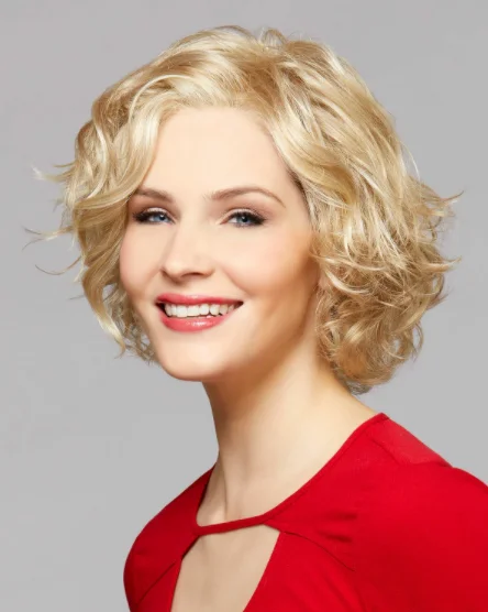 Bob wig with side - swept bangs for a sophisticated lookJules Lace Front Synthetic Wig by Henry Margu